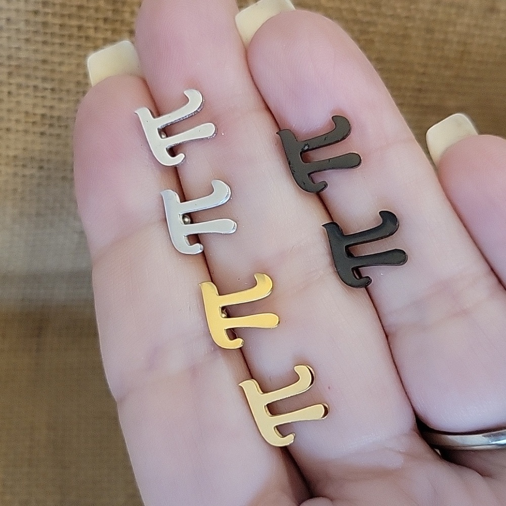 PI DAY STUD EARRINGS, Choice of Color
